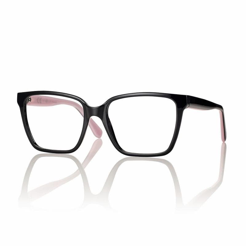 Montatura Centro Style F062856023000 - Occhiali da vista quadrati neri nero / rosa disponibile da Carl Ottica