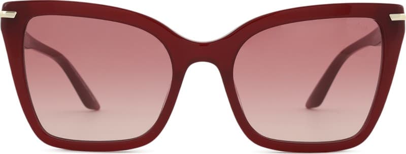 Montatura Emporio Armani 4273BU - Occhiali da sole cat-eye rossi Rosso disponibile da Carl Ottica