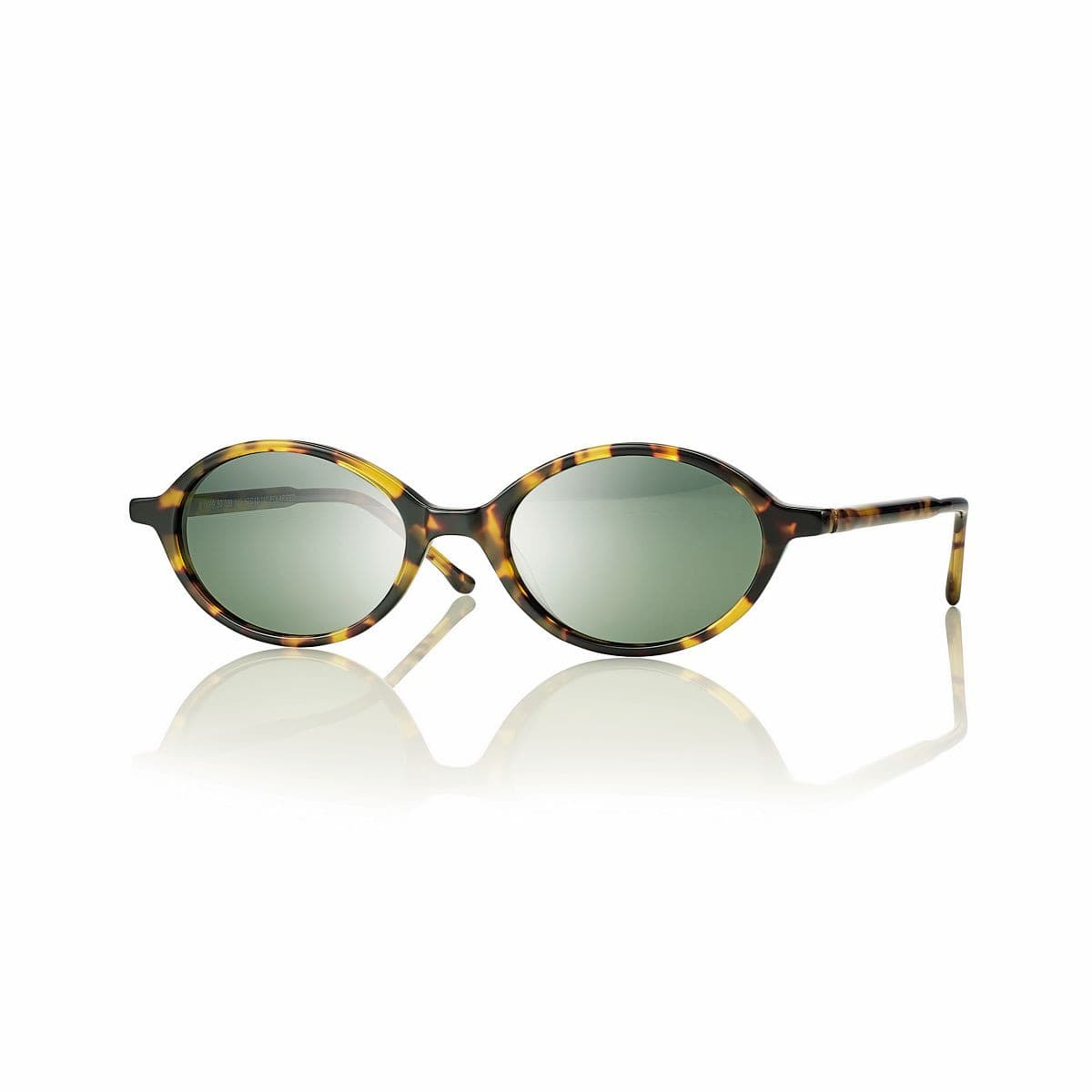 Montatura Centro Style S066950009002 - Occhiali da sole ovali marroni tartarugato lucido disponibile da Carl Ottica