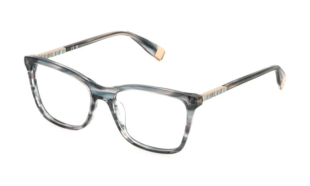 Montatura Furla VFU874 - Occhiali da vista cat-eye grigi nel catalogo Carl Ottica