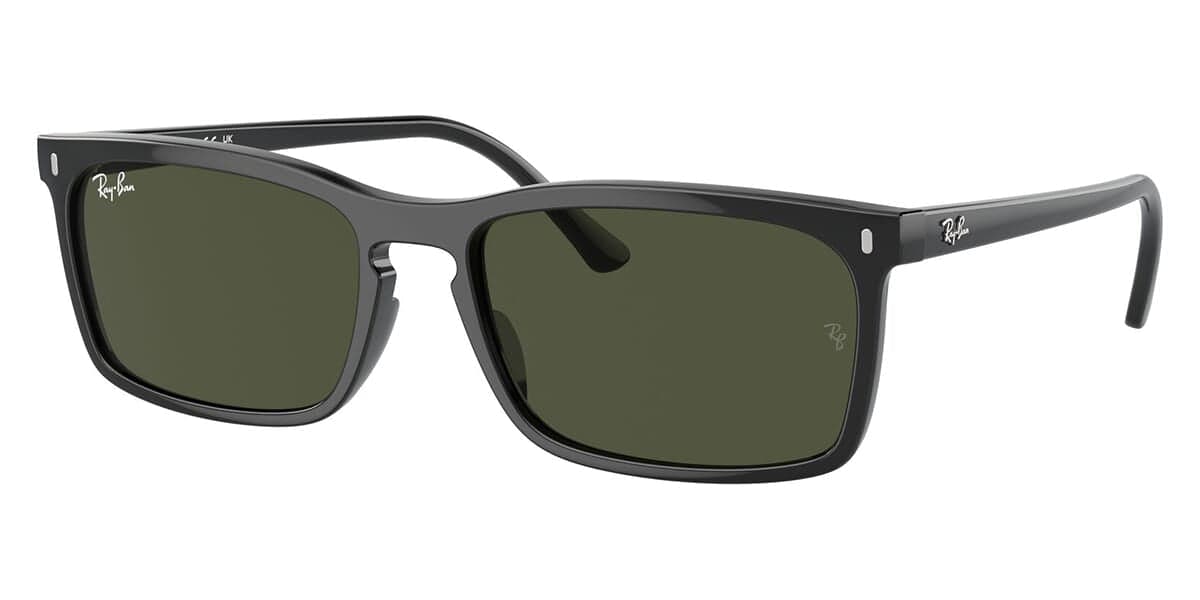 Montatura Ray-Ban 4435 - Occhiali da sole rettangolari neri nel catalogo Carl Ottica