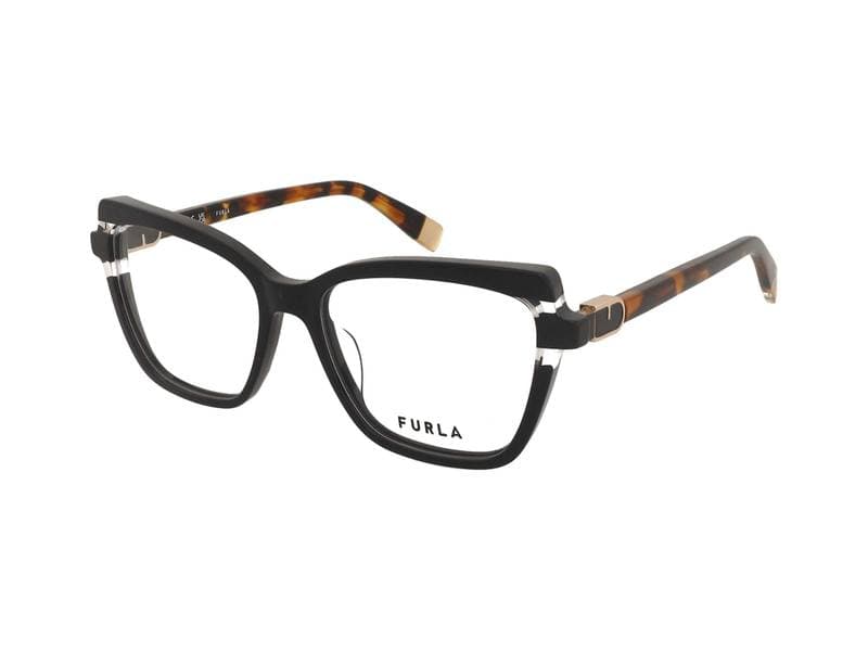 Montatura Furla VFU994 - Occhiali da vista quadrati neri nel catalogo Carl Ottica