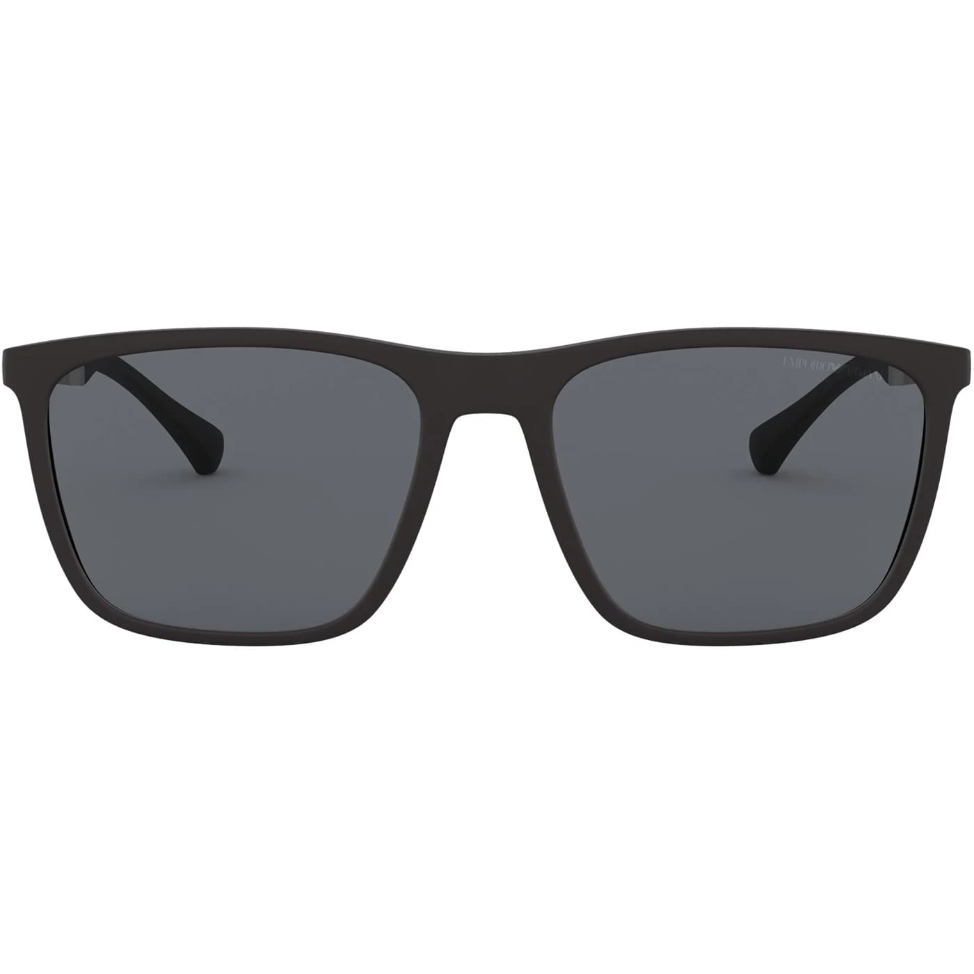 Montatura Emporio Armani 4150 - Occhiali da sole rettangolari neri Nero disponibile da Carl Ottica
