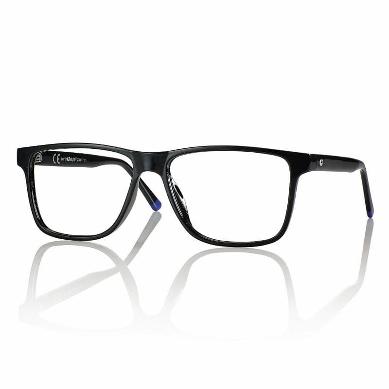 Montatura Centro Style F053556119000 - Occhiali da vista rettangolari neri nero / azzurro disponibile da Carl Ottica