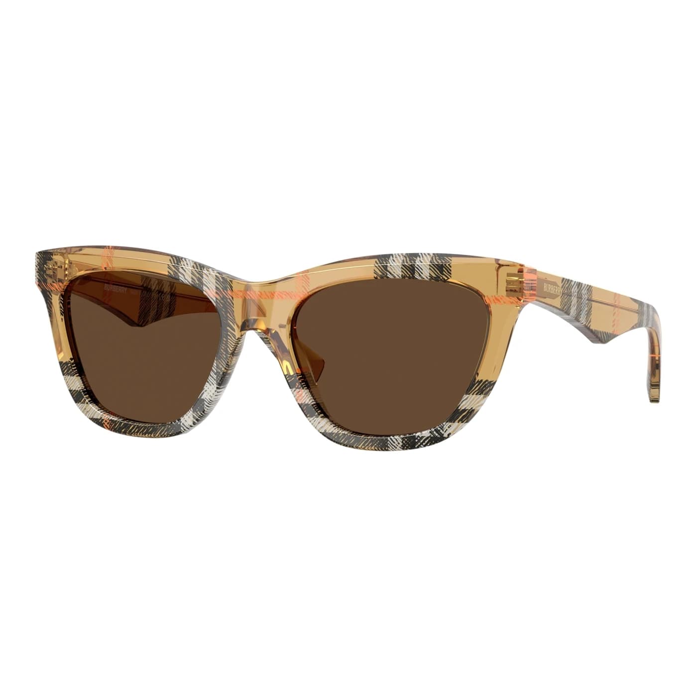 Montatura Burberry 4435 - Occhiali da sole cat-eye marroni Marrone disponibile da Carl Ottica