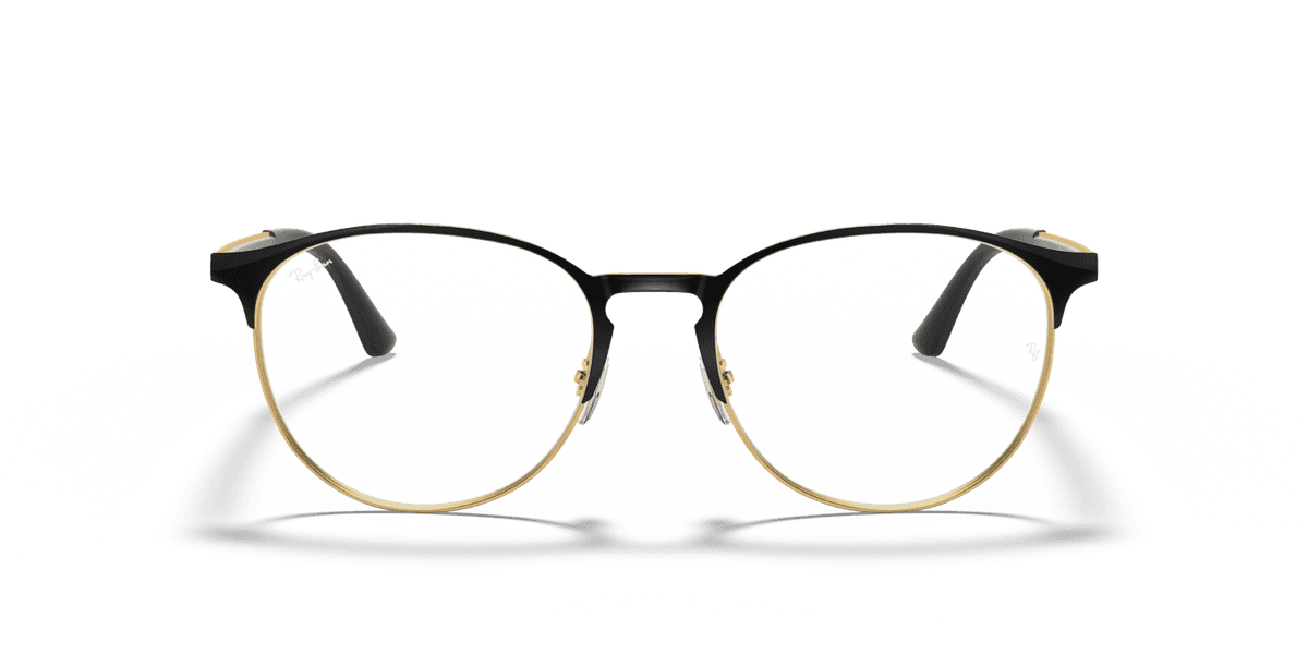 Montatura Ray-Ban 6375 - Occhiali da vista cat-eye neri Nero / Oro disponibile da Carl Ottica