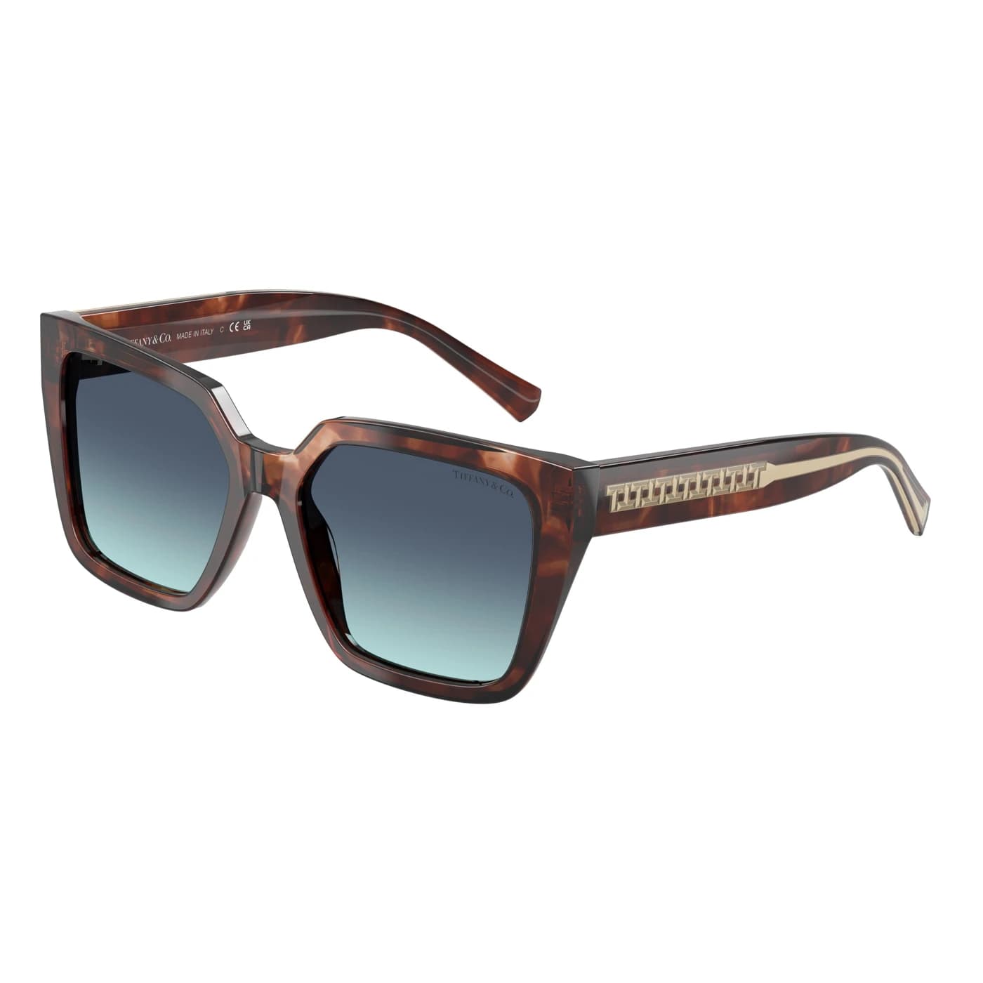 Montatura Tiffany & Co. 4235 - Occhiali da sole quadrati marroni Marrone disponibile da Carl Ottica