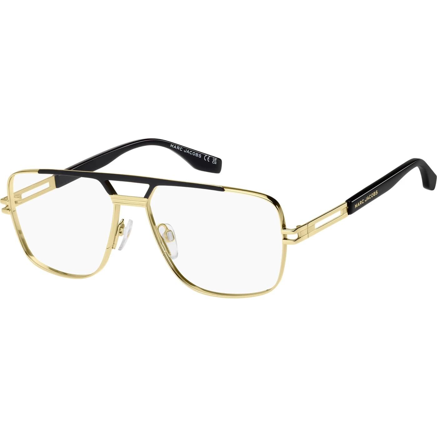 Montatura Marc Jacobs Marc 838 - Occhiali da vista aviator oro oro / nero disponibile da Carl Ottica