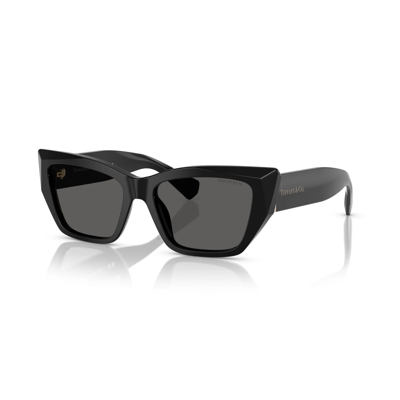 Montatura Tiffany & Co. 4230 - Occhiali da sole cat-eye neri Nero disponibile da Carl Ottica