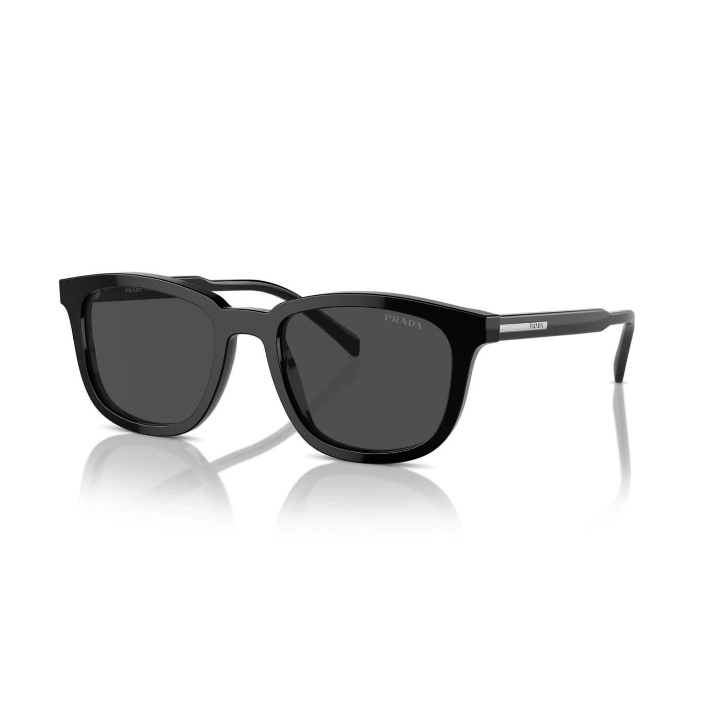 Montatura Prada A21S - Occhiali da sole quadrati neri Nero disponibile da Carl Ottica