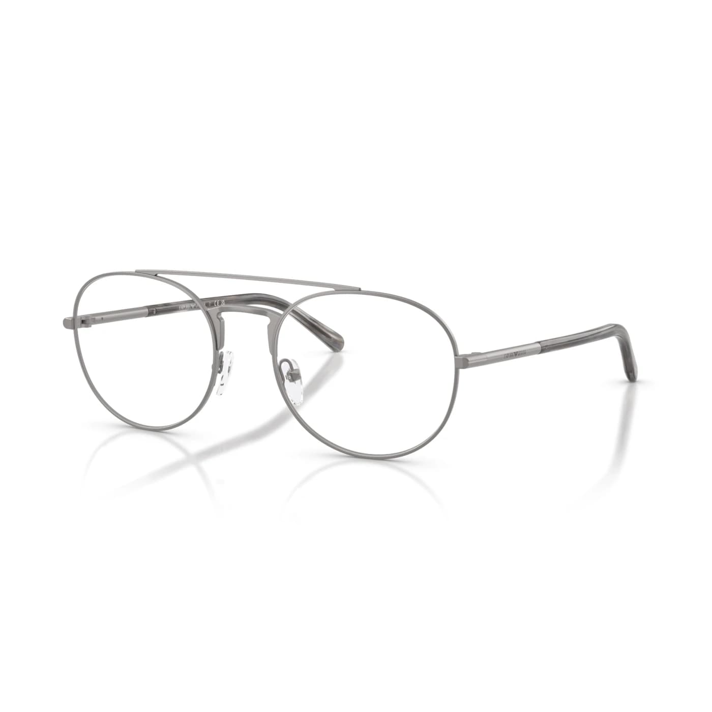 Montatura Emporio Armani 1178 - Occhiali da vista aviator argento Argento disponibile da Carl Ottica
