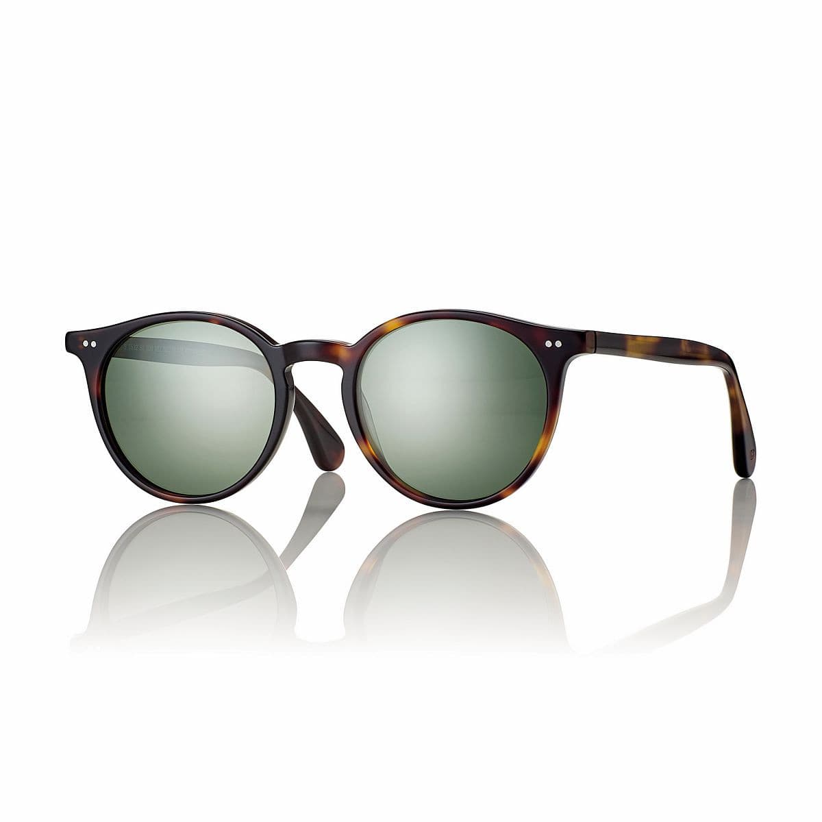 Montatura Centro Style S053250009002 - Occhiali da sole tondi marroni tartarugato lucido disponibile da Carl Ottica