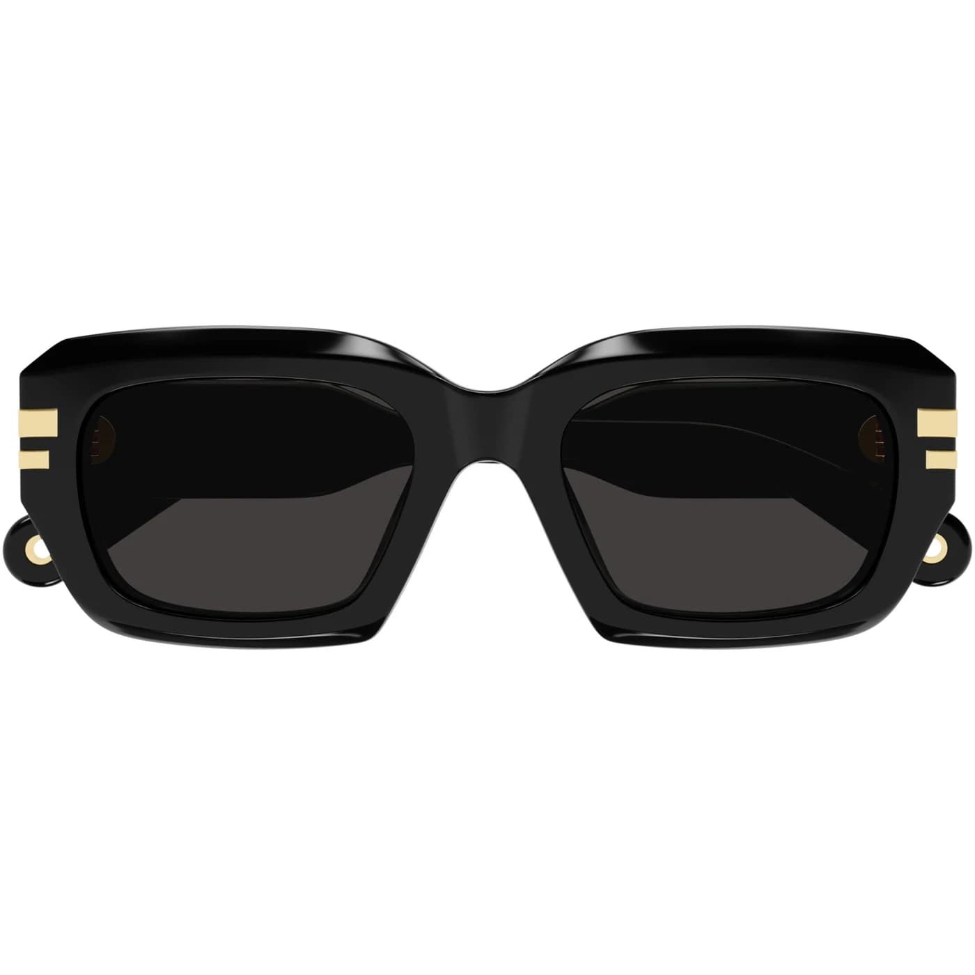 Montatura Chloé CH0256S - Occhiali da sole rettangolari neri nel catalogo Carl Ottica