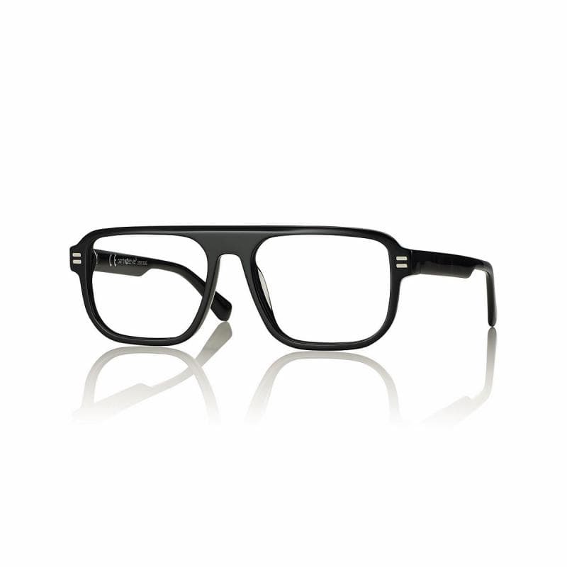 Montatura Centro Style F069154001000 - Occhiali da vista rettangolari neri nero lucido disponibile da Carl Ottica