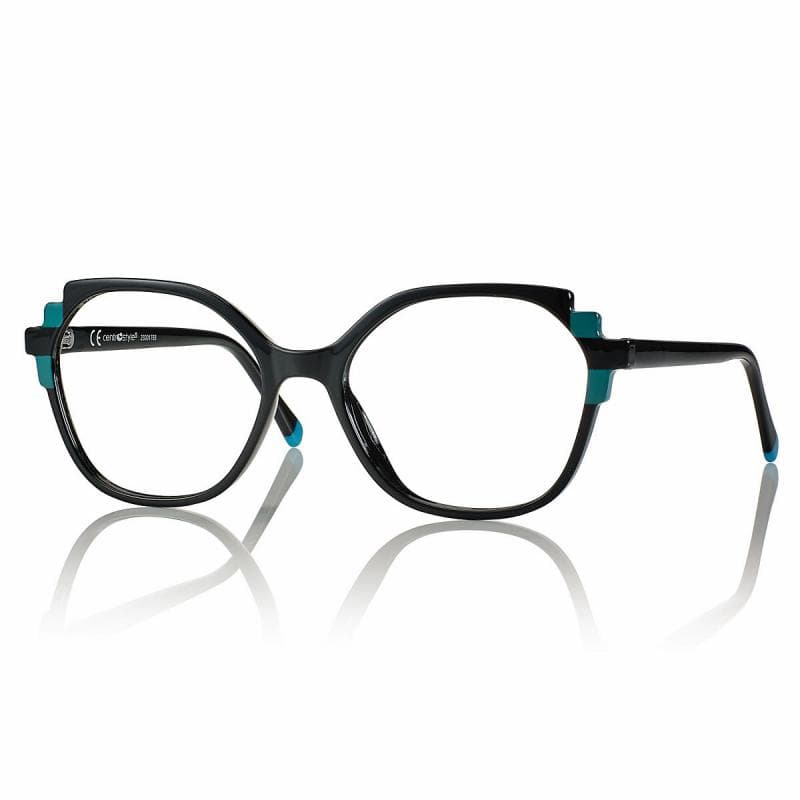 Montatura Centro Style F053752073000 - Occhiali da vista geometrici neri nero disponibile da Carl Ottica