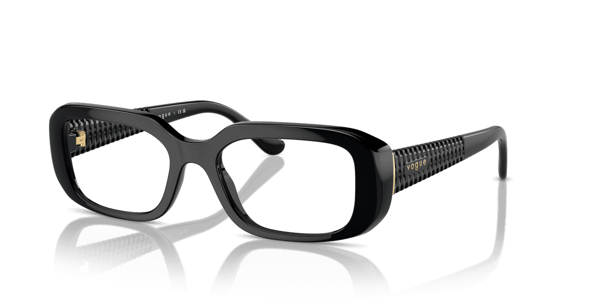 Montatura Vogue Eyewear 5568 - Occhiali da vista geometrici neri nero disponibile da Carl Ottica