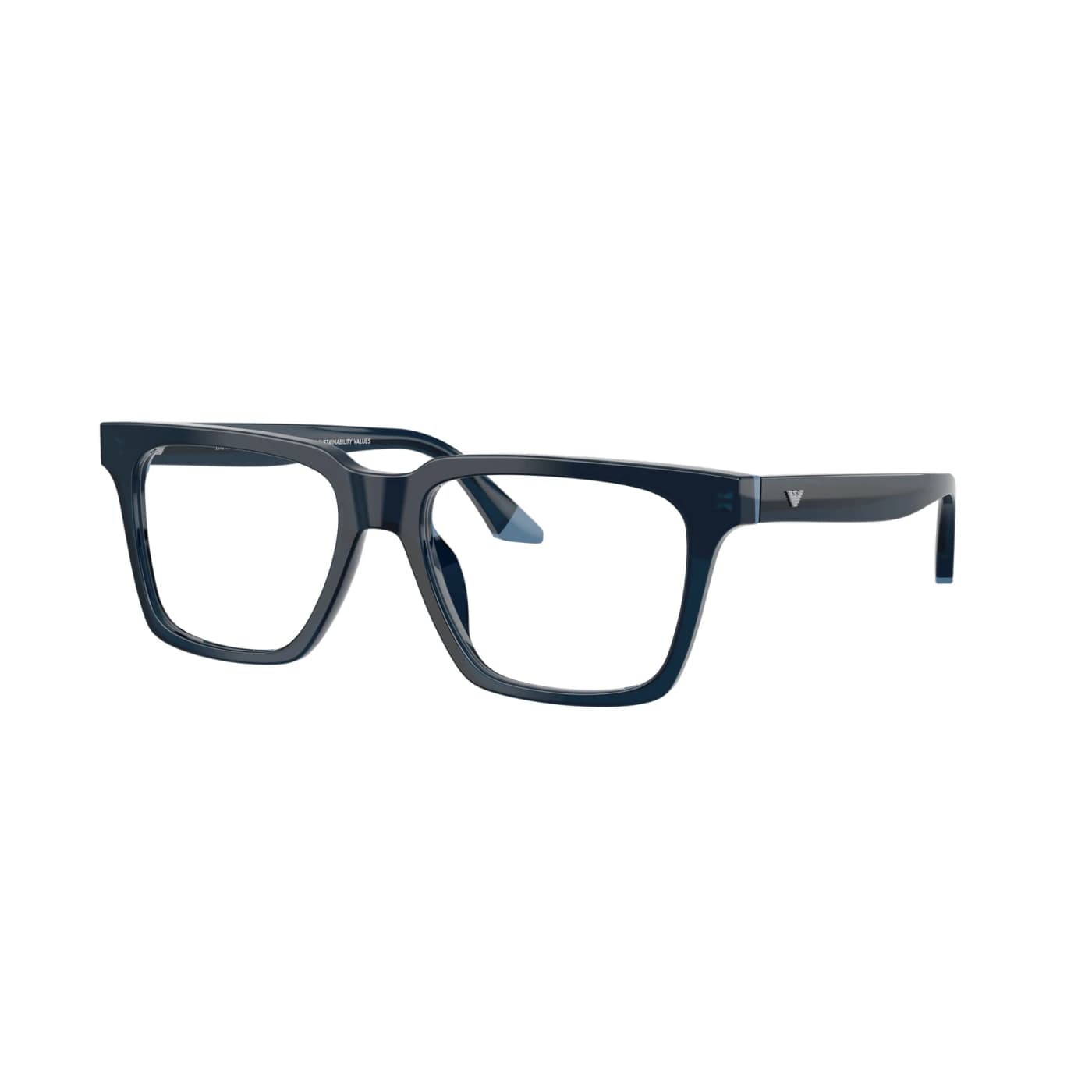 Montatura Emporio Armani 3272U - Occhiali da vista quadrati blu Blu disponibile da Carl Ottica