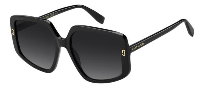 Montatura Marc Jacobs Mj 1128/s - Occhiali da sole quadrati neri nero disponibile da Carl Ottica