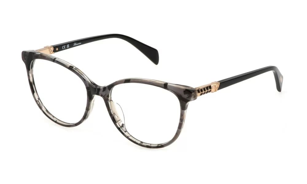 Montatura Blumarine VBM825S - Occhiali da vista cat-eye grigi Grigio disponibile da Carl Ottica