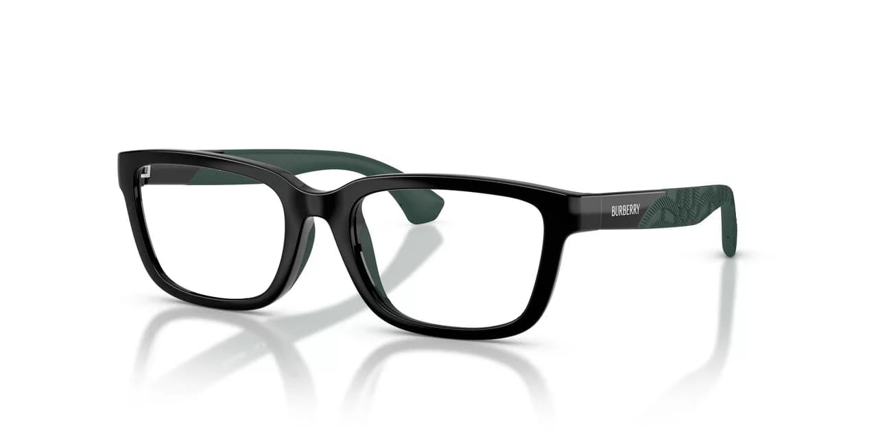 Montatura Burberry 2015U - Occhiali da vista junior rettangolari neri Nero / Verde disponibile da Carl Ottica