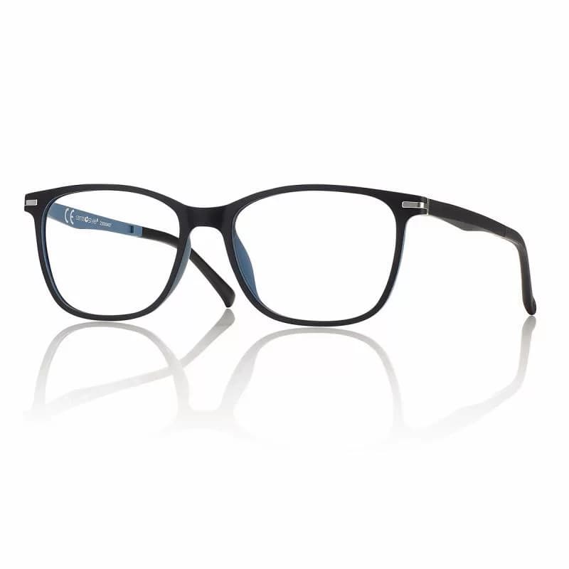 Montatura Centro Style F007353202000 - Occhiali da vista rettangolari neri nero / blu disponibile da Carl Ottica