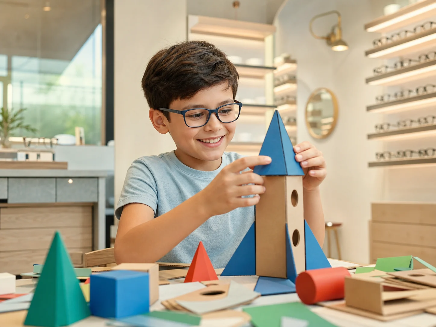 Servizio Occhiali bambino da Carl Ottica